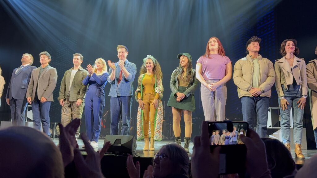 Curtain Call of If/Then at the Savoy Theater