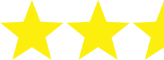 2,5 Star Review
